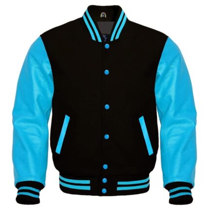 Varsity Jacket Baseball Letterman Jacket– Wool and Leather Premium Quality Unisex Basketball Jacket