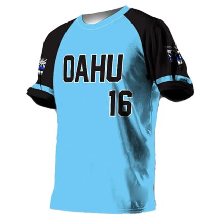 Waipahu Aja – Black Sleeve – Baseball