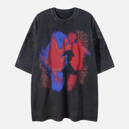 Washed Distressed Tee