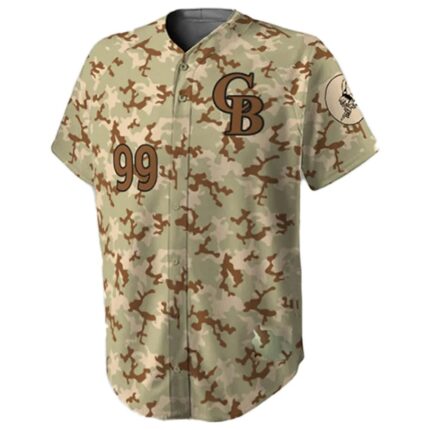 The Bees Full Button – Baseball