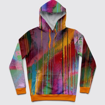 Custom All Over Full Printing Hoodies Pullover Sublimation Hoodie Sublimation Hoodies