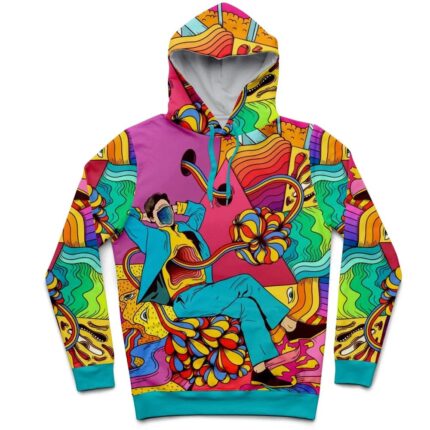 Pattern Hoodies for Men Cheap Blank 100% Cotton Unisex Custom Hoodie Printing
