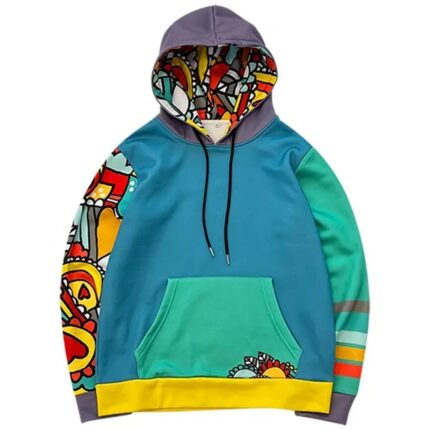 Custom 400 Gsm Polyester Sublimation Hoodie
