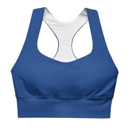 ports Bra in Dark Sky Blue – Supportive & Comfortable Bra for Workouts, Yoga and Everyday Wear